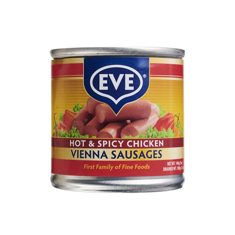 Eve Hot and Spicy Chicken Vienna Sausages, 4oz